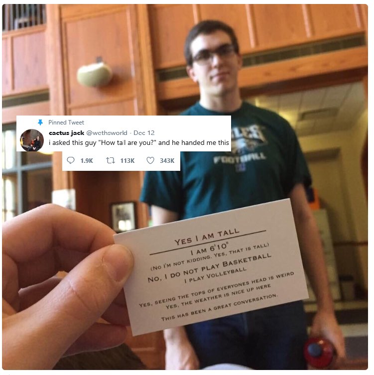 bestsocial_uae's tweet photo. Hilarious business card😜😎 😂😂😂#bestsocialuae #businesscard #fun #tallguy #onlyindubai #onlyinuae #social media #funny #advertising #abudhabi #myabudhabi #mydxb https://t.co/P5MZlP5hhJ