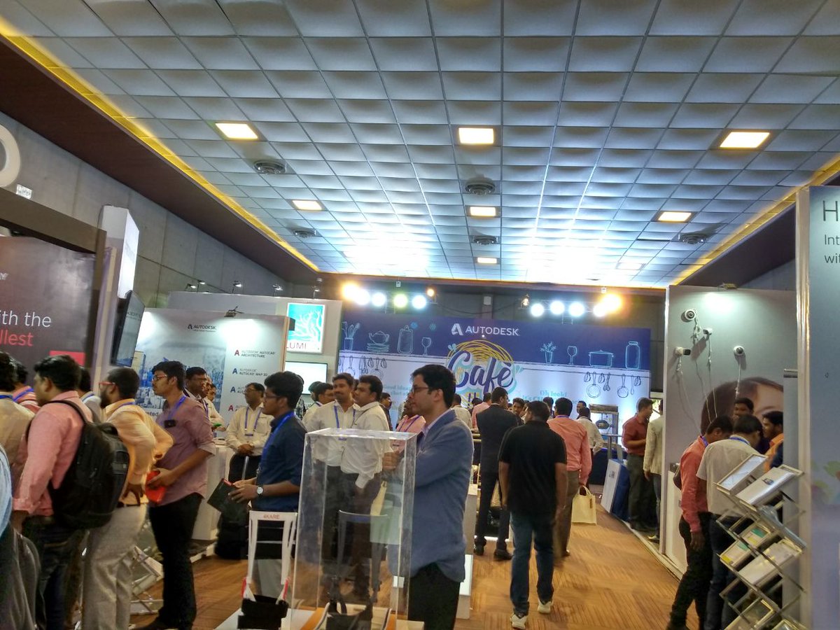 advenser's tweet photo. The exhibition floor looks interesting with all the construction innovations on display at #AUINDIA https://t.co/unabM7N8U3
