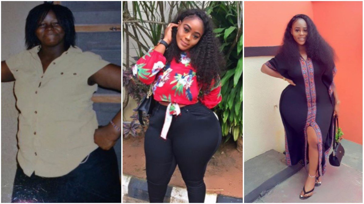 Image result for Amazing transformation of an Instagram Slay Queen (Before and After Photos)