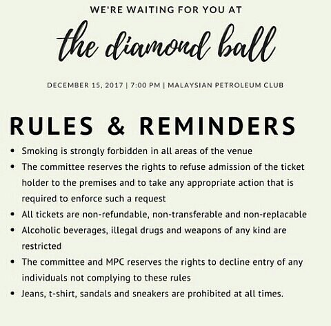 SUPROM17's tweet photo. There are rules you NEED to follow! https://t.co/H0Wty8l2q0