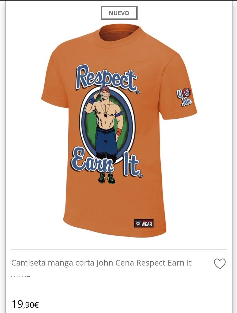 FansWWEEsp's tweet photo. El supermercado @elcorteingles ha empezado a vender algunas de las camietas oficiales de WWE por 19,90. Ya no tenéis excusa para vestir con la ropa de vuestras superestrellas favoritas https://t.co/9gHup4WuiE