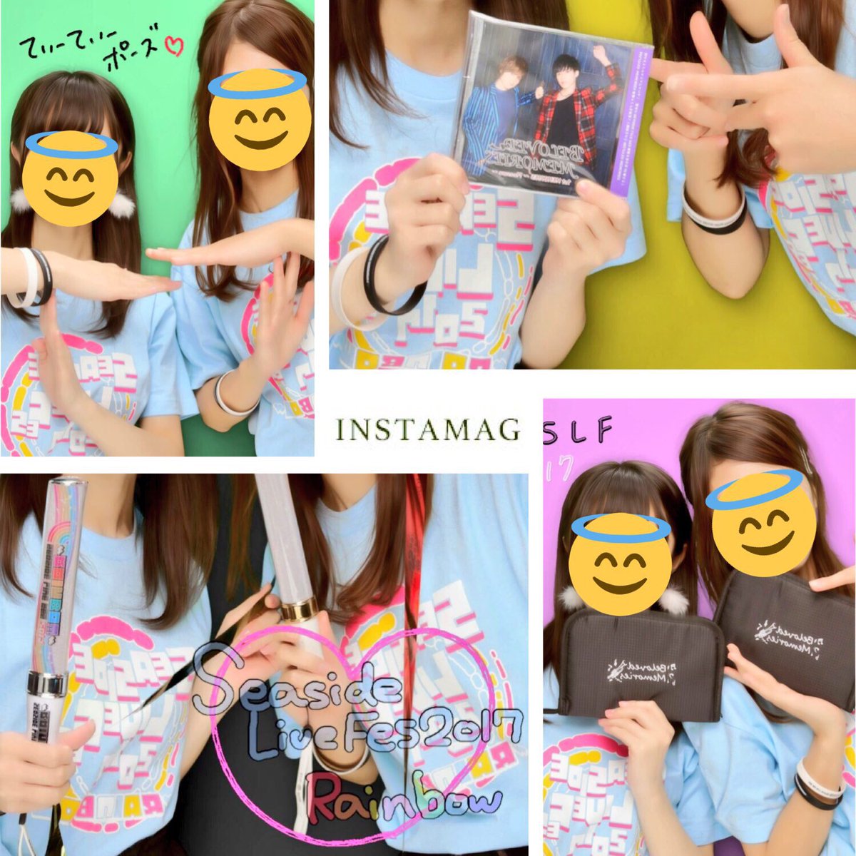 ma_m__h's tweet photo. 前日祭、ライブフェス共にめちゃくちゃ楽しかった…;;大好きだなぁって改めて感じたし、どの番組も生バンドも最高だった!楽しい時間をありがとうございました🌈
#SSLF2017 https://t.co/0JFppLosn4