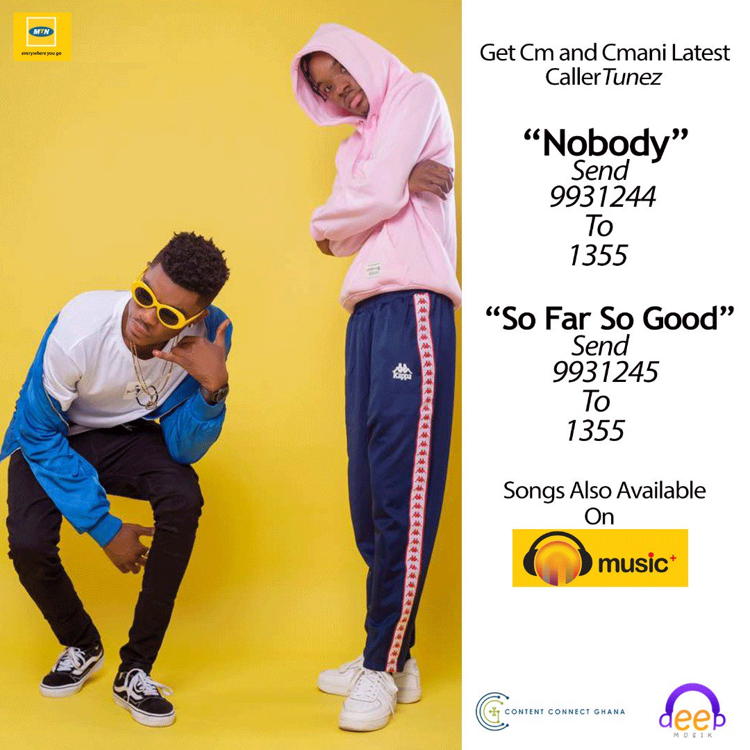 dropznation1's tweet photo. Excite your callers by using songs from #CM n #CMANI
#MonetizeYourMusic
@ContentConnectA @DeepMusikGh @MTNGhana @mtnmusicplus https://t.co/8KzarKpgb4