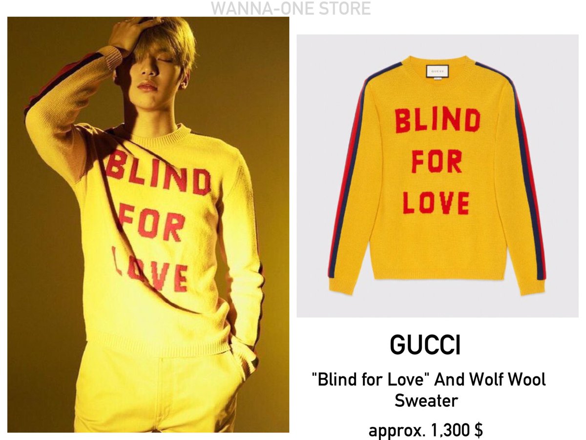 blind for love sweater