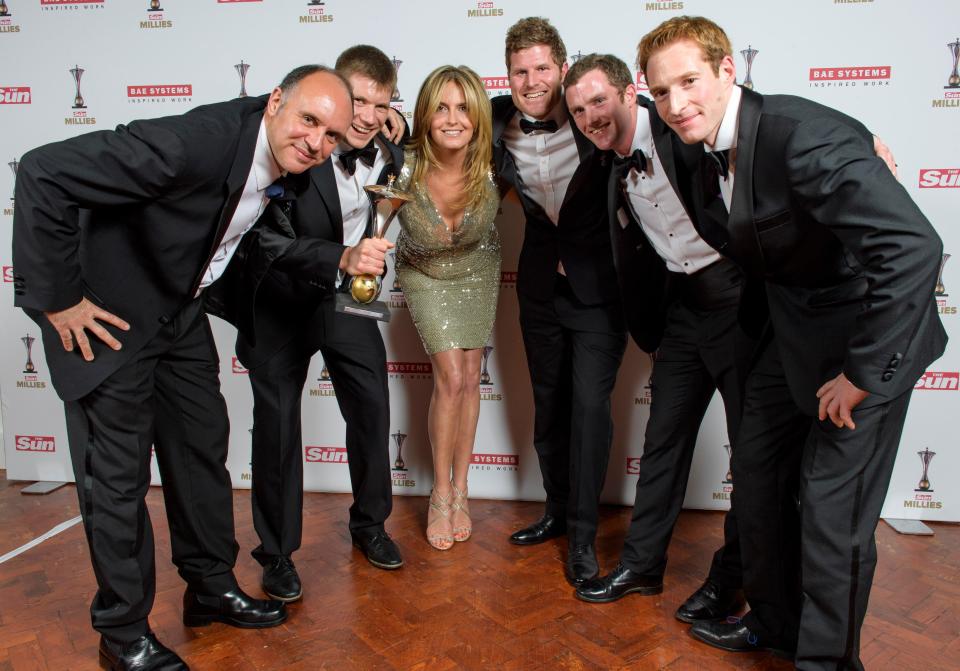 ArmyBenFund's tweet photo. We're delighted to announce that last night, @SPEAR17org won the 'Inspiring Others' award at @TheSun ‘Millies’, presented by @reallorraine. A HUGE thank you and congratulations to the SPEAR17 team. 
Read more: https://t.co/XuXij5uiY7
Photo credit to NEWS GROUP NEWSPAPERS LTD. https://t.co/rhijHvqNdT