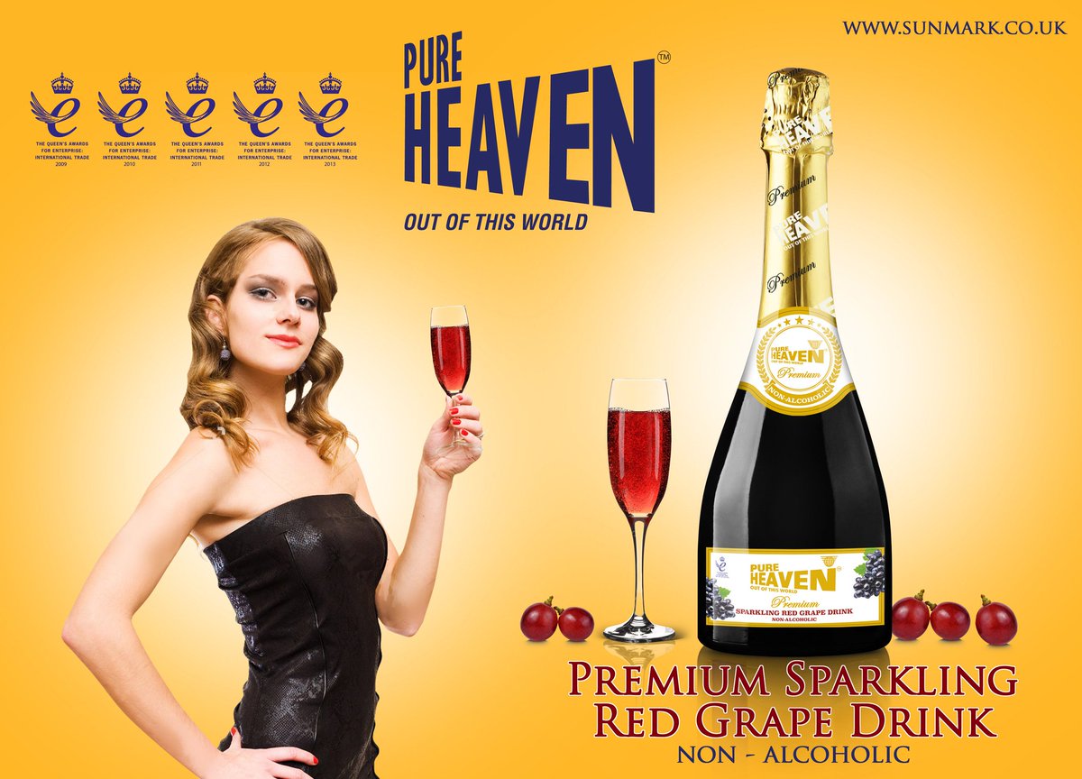 PureHeavendrink's tweet photo. Premium Sparkling Red Grape Drink - Non-Alcoholic @RamiRanger @Tesco @asda @Morrisons @palmerandharvey @LidlUK #Christmas #celebrations #festiveseason #drinks #Christmas2017 https://t.co/WJvIcnmdnk