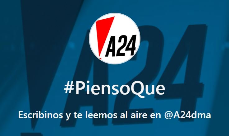 A24DMA's tweet photo. #PiensoQue es un buen día para que nos escribas con ese numeral y @ZekeFdz te lea al aire con @SoledadLarghi y @fernandocarnota https://t.co/gIWNVLw2op