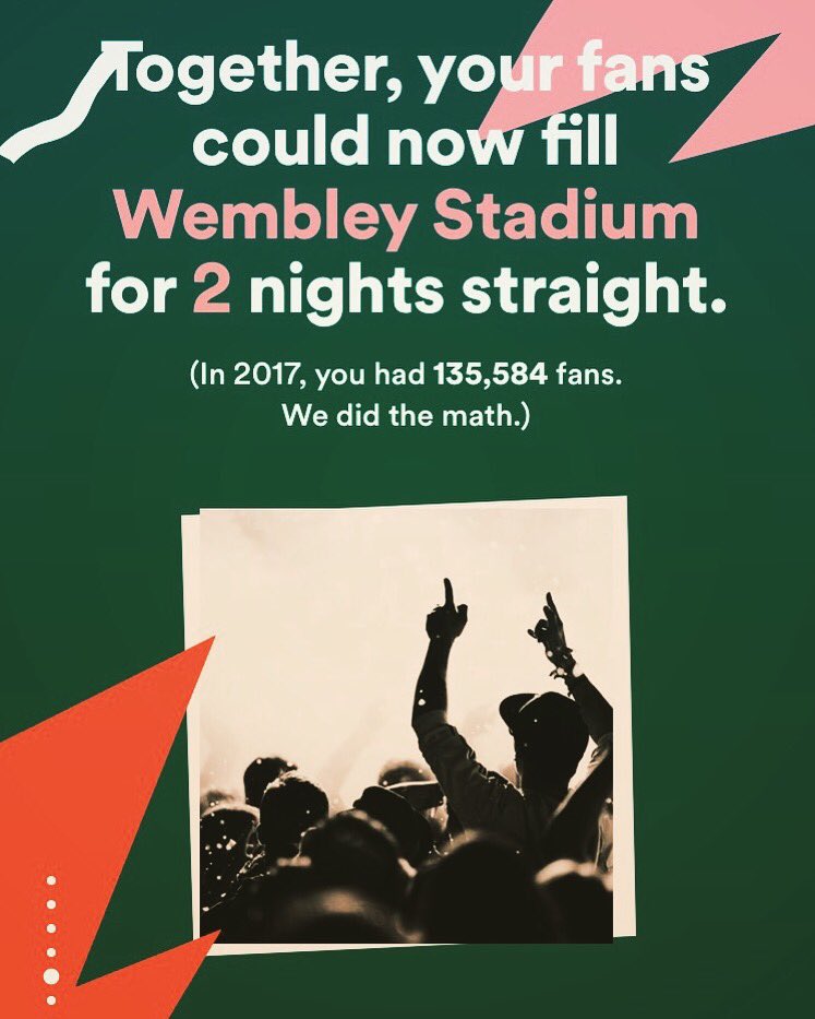 Gregers_music's tweet photo. Nice encouraging message from Spotify Artist Insights this morning. It’s fantastic to know there’s someone listening on the other side 🙏 @Spotify #2017 #Gregers ✨🎶⭐️ https://t.co/rD5uZMwWG6