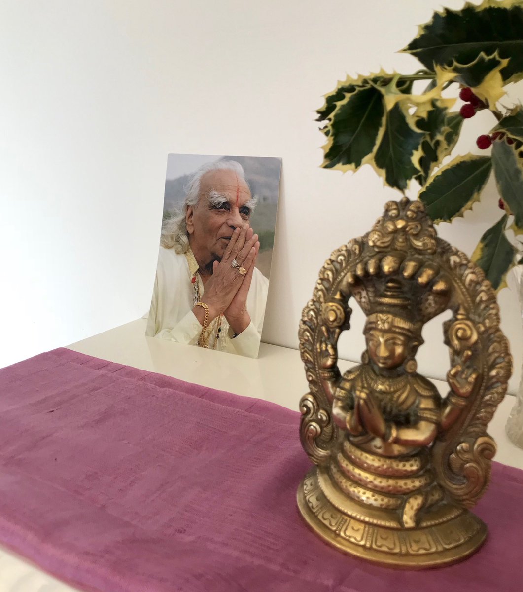 Today we celebrate the 99th birth anniversary of Guruji Iyengar #gratitude #Iyengar #yoga