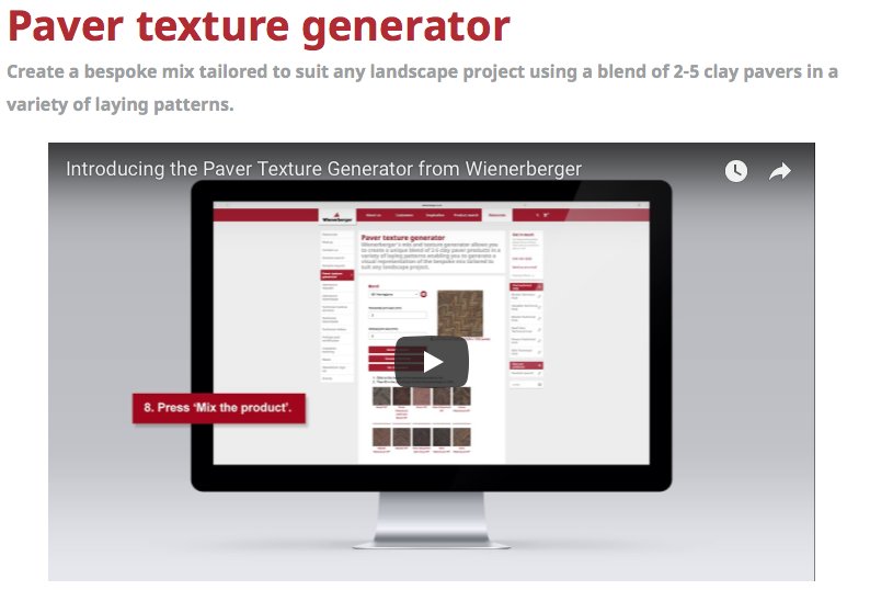 Create a bespoke mix tailored to suit any #landscape #project using a blend of 2-5 #clay #pavers in a variety of laying #patterns with our Paver texture generator, here: bit.ly/2C5KE4m