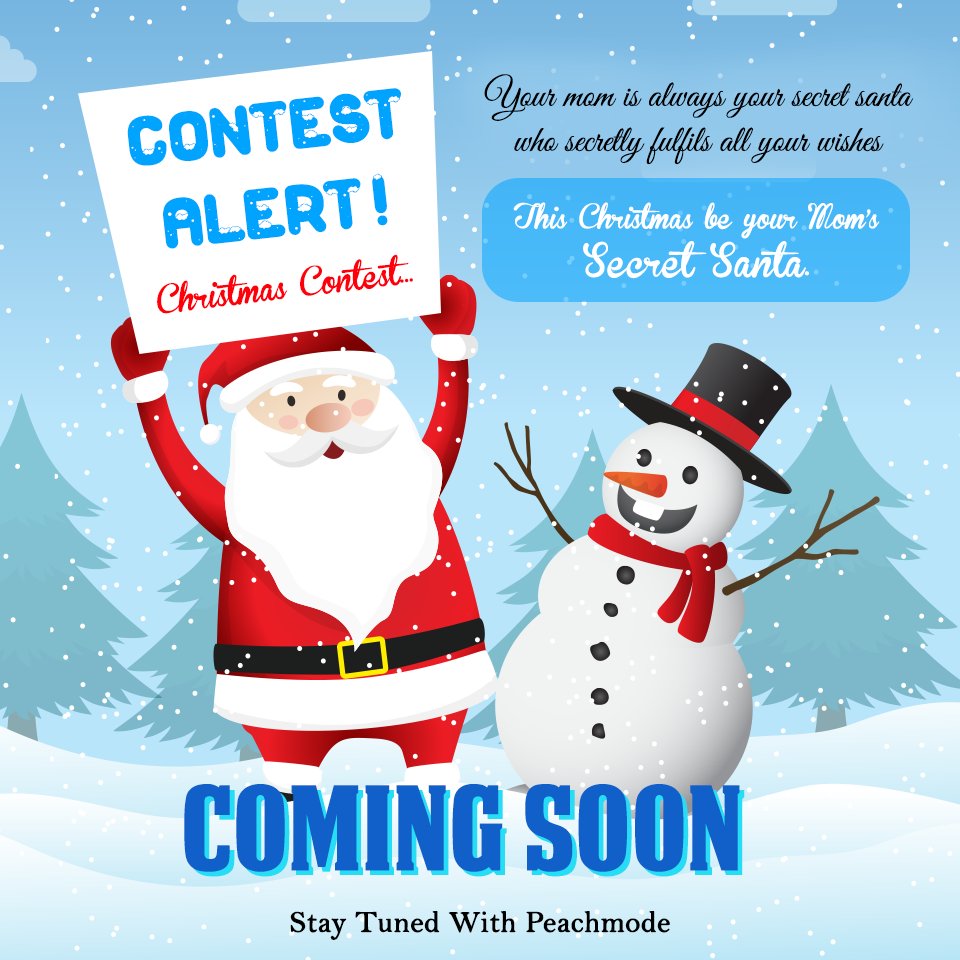 peachmode1's tweet photo. Christmas Contest Coming Soon!
Stay Tuned!

#ContestAlert #Contest #christmascontest #Christmas2017 #BeYourMomsSanta #StayTuned https://t.co/Yqfoev6r1Y