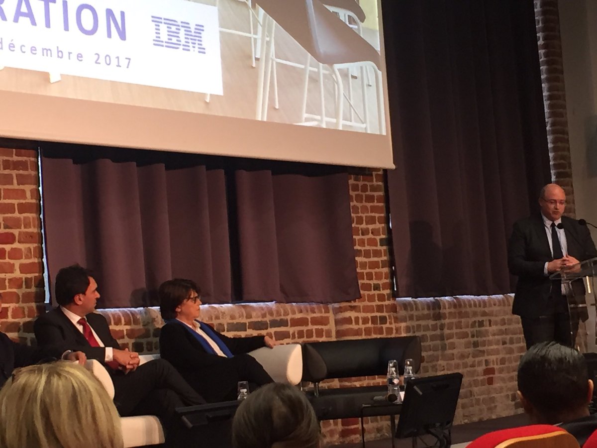 ConstanceBordes's tweet photo. La métamorphose @MEL_Lille accompagne la transformation des entreprises au cœur des solutions @IBM_France #IBMinauguration @DamienCastelain https://t.co/IRPQ0o1lVj