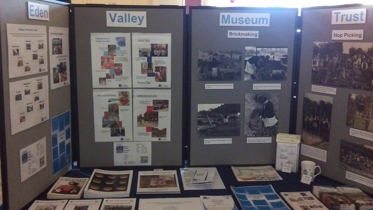 Join us NOW @StagSevenoaks for the #volunteersfair to learn about exciting opportunities that awaits at our museum #volunteer #EdenBridge #history #heritage #EdenValley #Sevenoaks #museum #localhistory #volunteering #community #collections #stewarding #research #exhibitions