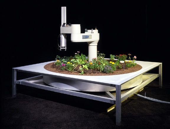 fredinshort's tweet photo. A #tbt on #farmbots #gardenbot – anybody remembers when #Telegarden was THE thing to watch? (do not confuse with #Fernsehgarten – it’s @ken_goldberg not @_Helene_Fischer ) [VIDEO] https://t.co/jdMPQVf4Sv #botweek  https://t.co/gX5lNZK5Oa https://t.co/IpNw7tcmcy https://t.co/JM9yPtTKkr