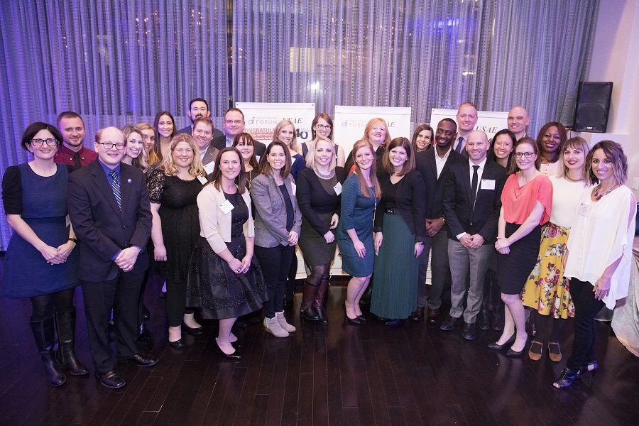 MelissaW_CAE's tweet photo. Celebrating the 2017 Forty Under 40 honorees! #HS2017 #AssocForum #HS17 #AssnWE https://t.co/EqdPm1iHob