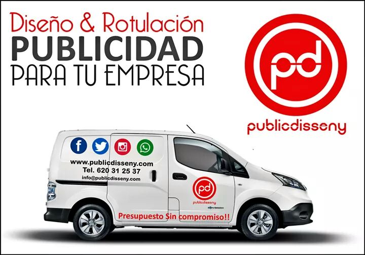 Publicdisseny's tweet photo. Rotulación de vehículos, publicidad para tu empresa!! #publishing #Publicidad #rotulacion #publicity https://t.co/DQqG64yXre