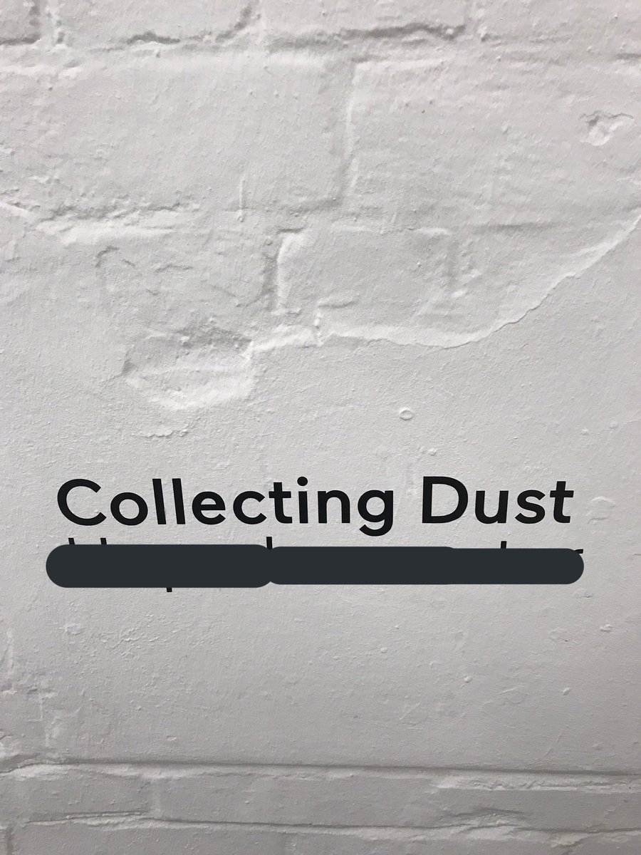 Part 7: This was called "collecting dust". I was shook. I had no words to explain how many of these people were taking chances. This is what happens when you don't make a deadline and you bullshit your lecturer. NO IT IS ART SIR I PROMISE YOU.