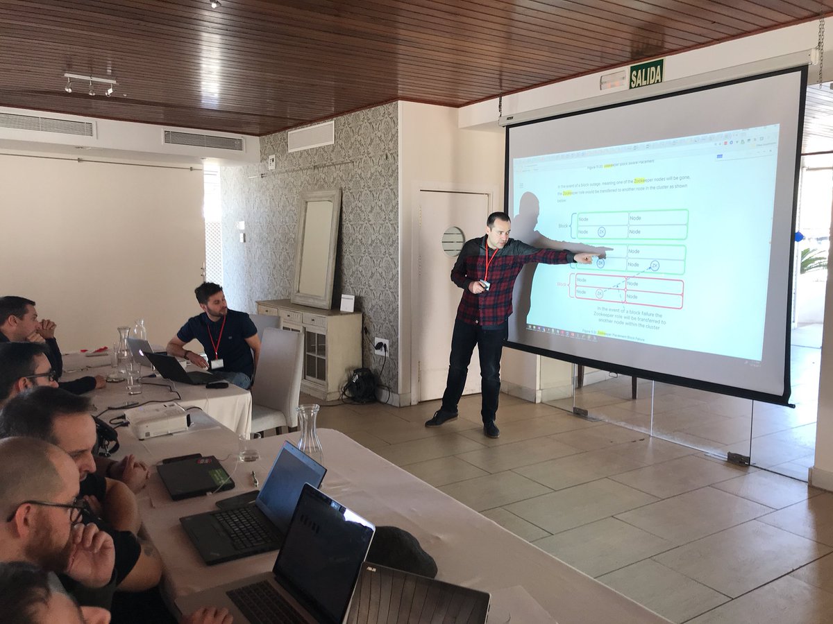 AndresReyMacias's tweet photo. Seguimos adelante con el training #Nutanix en Málaga, unos cracks los compañeros de soporte https://t.co/lwhFfPW3XS