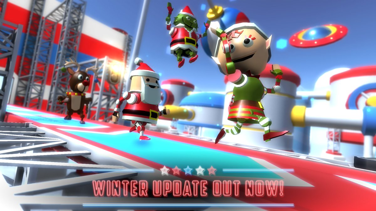 crystalpuggames's tweet photo. Winter update is out now for Oopstacles with 8 new avatars!!! Login now to win an avatar free for a limited time!!! :D @oopstacles #christmas https://t.co/d4SkTy1imY