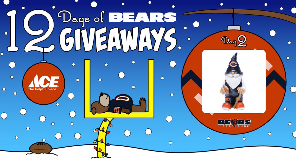 BearsLocal's tweet image. RT by 3p CT to win 1 of 11 #Bears gnomes! Multiply your entries. Enter in our app too. #Bears12Days

🎁: chgobrs.com/2gtBQdA