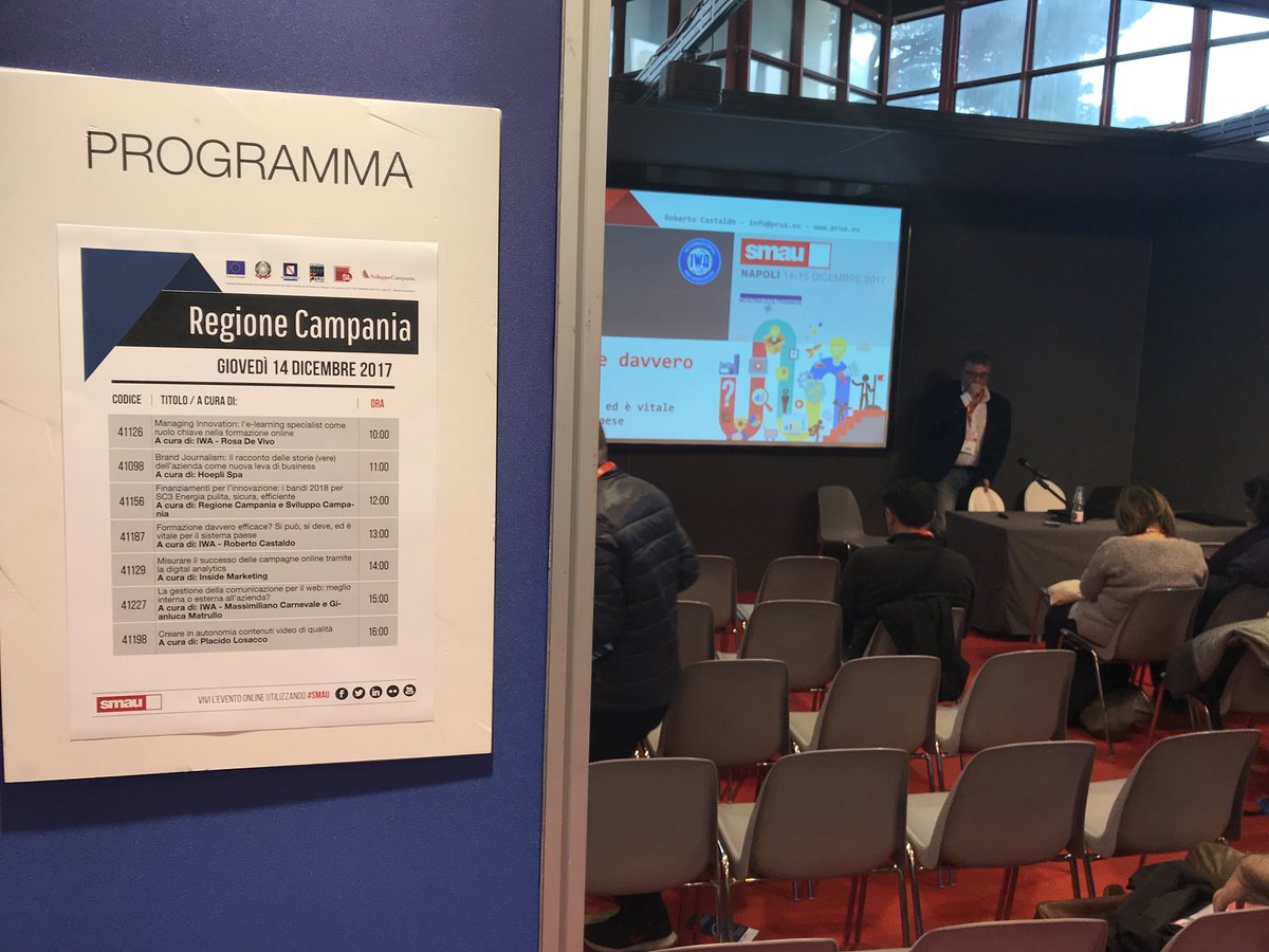 #smau #smaunapoli ci siamo