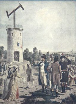 FranceArchives's tweet photo. Le #25décembre 1763 nait #ClaudeChappe, inventeur du télégraphe aérien ou optique #sémaphore https://t.co/mGB94WrqJO https://t.co/0PTLREwQh5