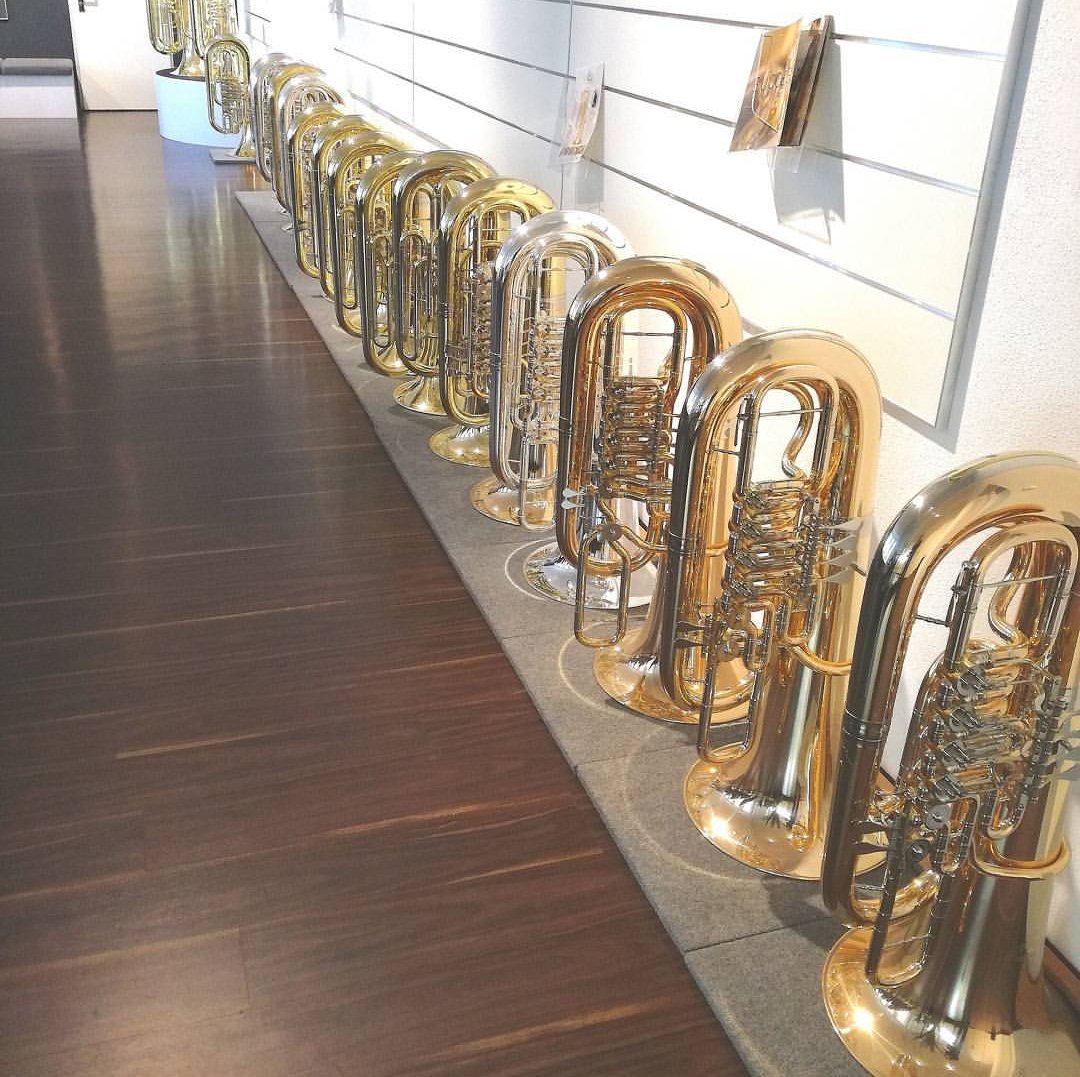 Sometimes, when there is so much choice, it is difficult to make a decision😀..just follow your heart
#wearebuffet 
#wearebns 
#wearemelton 
#difficultchoice 
#tuba
#alessandrofossi 
#Musiccoach