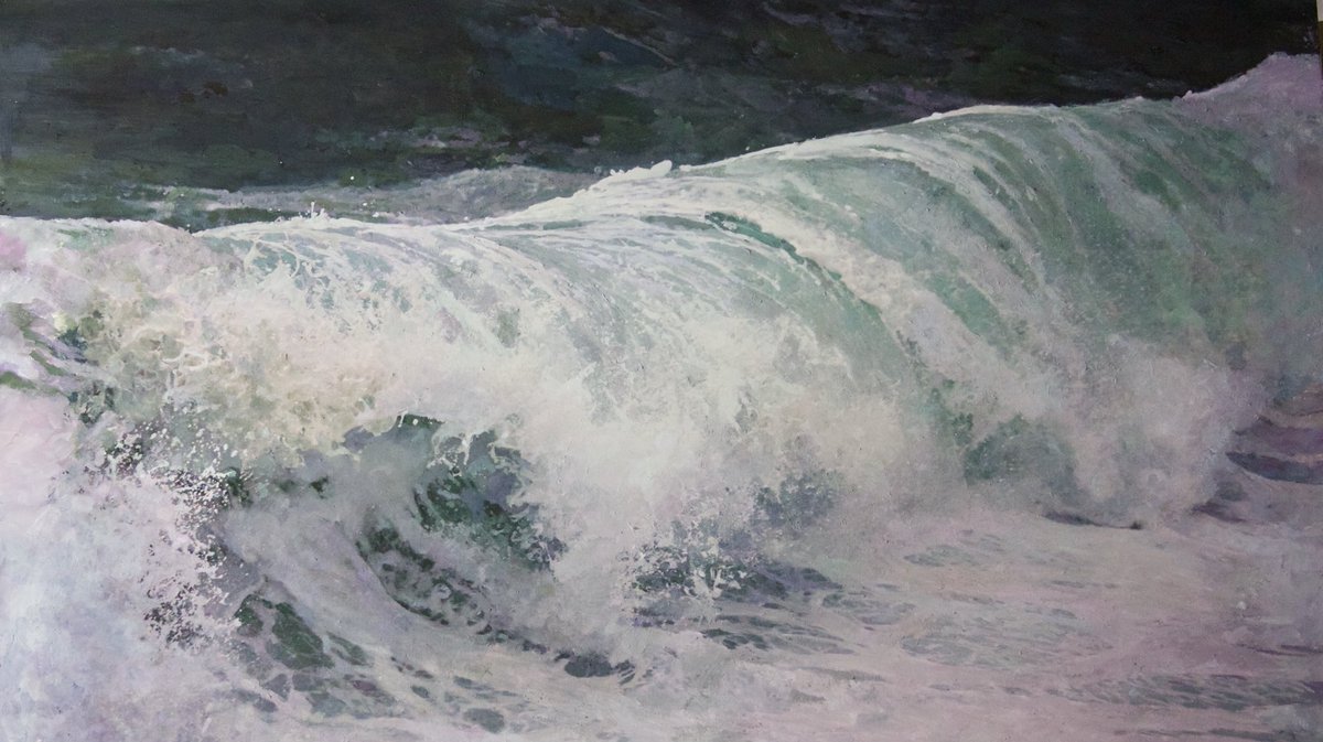 Latest painting exhibition in #doubtfire Edinburgh.                                          doubtfiregallery.com/artist/Dawnne-….                   My social media buds, please share wide and far :). <a href="/rufflemuffin/">Sarah Drummond</a> . What do think of these? Stormy rather than still?