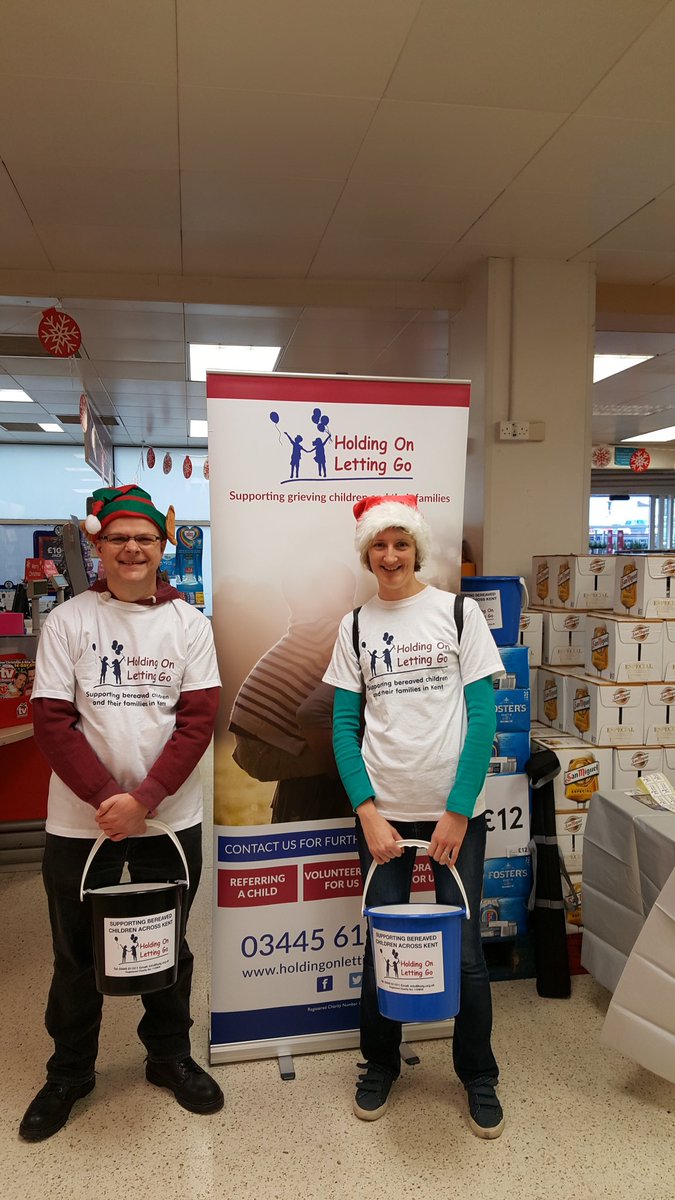 mhshomes's tweet photo. Colin and Sarah from our HR team are busy raising money for @holgkent as their #DayforKent They're at @Tesco in #Strood. All of our staff spend a day volunteering in #Kent *SB https://t.co/VrCRiPsnwK