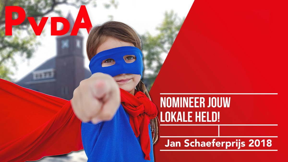 Wie is jouw lokale held? Diegene die #Enschede een stukje mooier en fijner maakt?
Wij zoeken kandidaten voor de 20e Jan Schaeferprijs. Ken jij iemand die daarvoor in aanmerking komt? Nomineer diegene dan nu!enschede.pvda.nl/nieuws/20e-jan… #PvdA