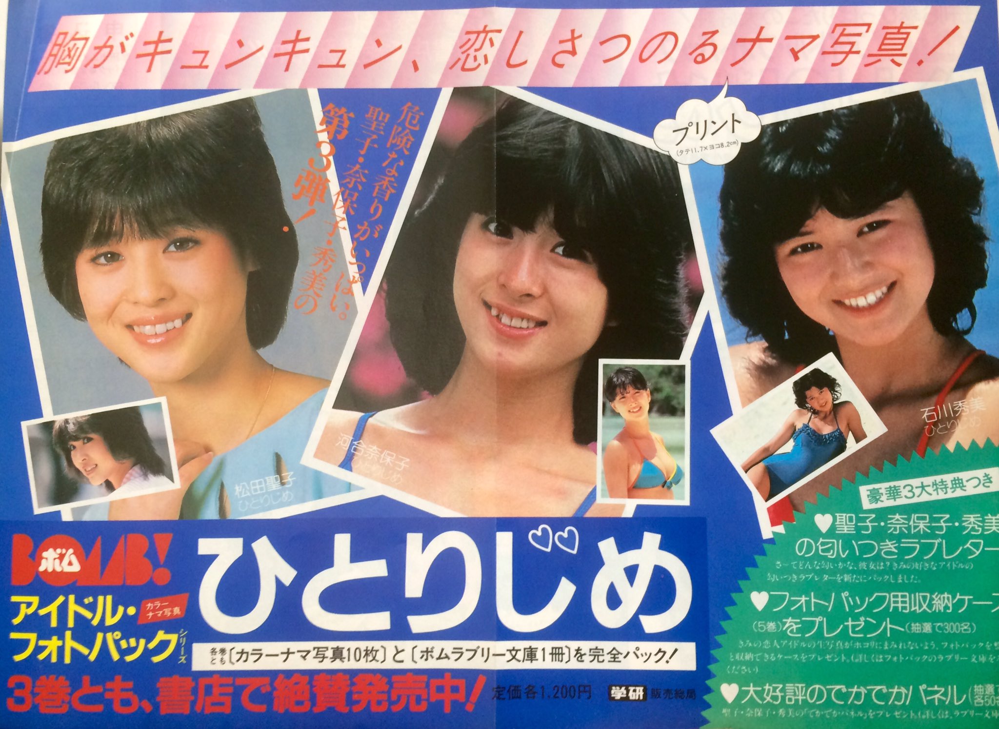 宅配便送料無料 河合奈保子/アイドルフォトパックシリーズ - crumiller.com