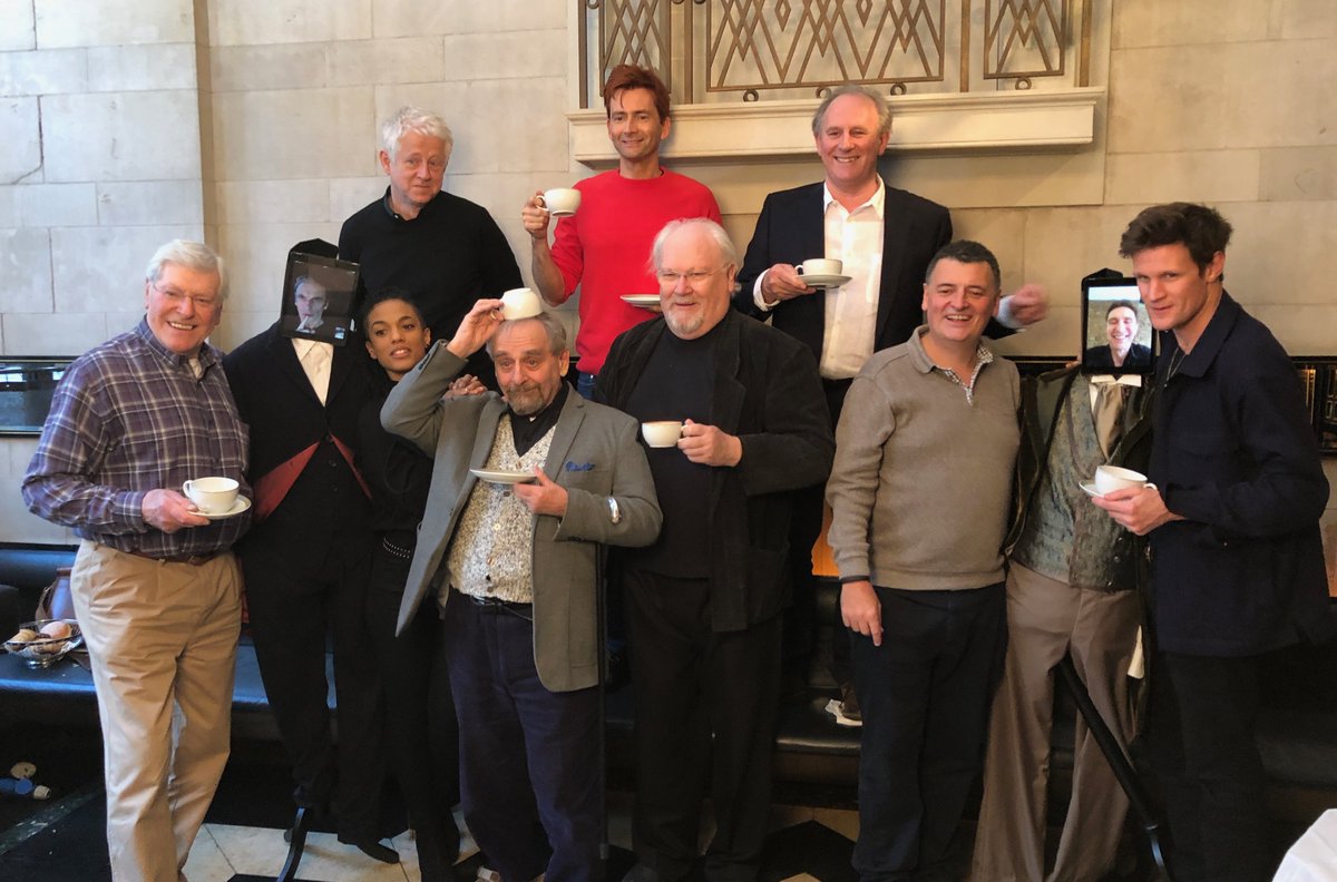 is there a Doctor in the House?  Why yes,  SEVERAL !!
Red Nose Day's Breakfast with the Doctors which raised over £600,000 for @rednoseday projects