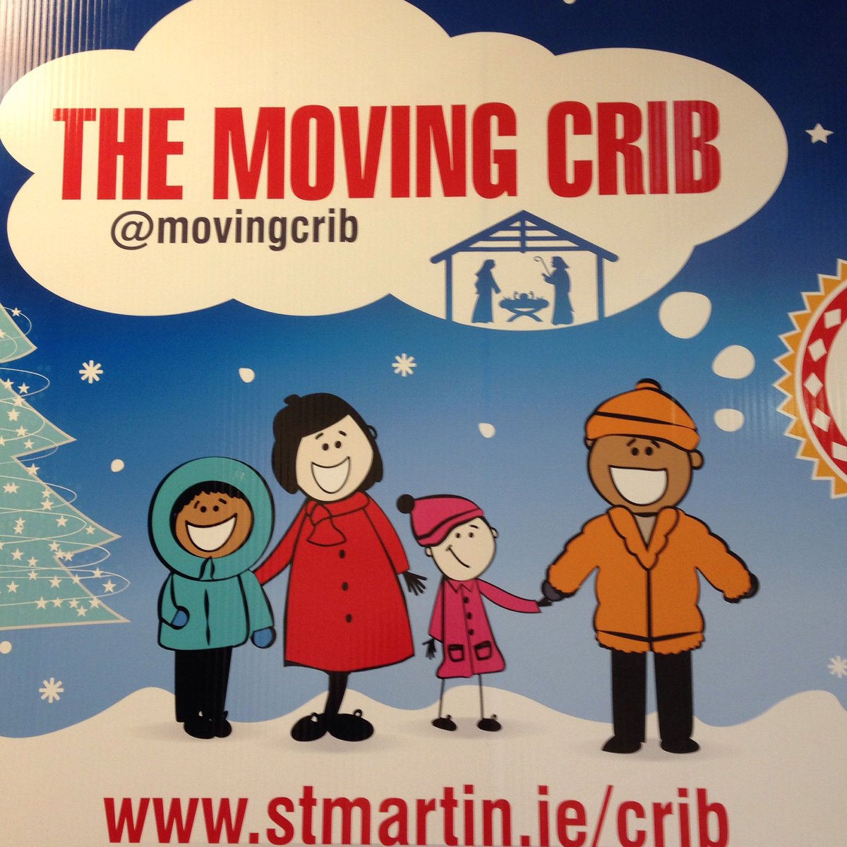 LisetteHasHope's tweet photo. So exited to be visiting the @moving crib for the first time today! We're starting a new tradition! #movingcrib #advent #christmas https://t.co/H1PIBJwdr9