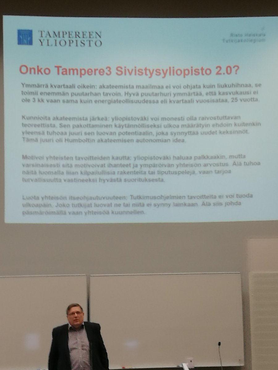 Risto Heiskala puhuu asiaa T3:n valmistelusta!