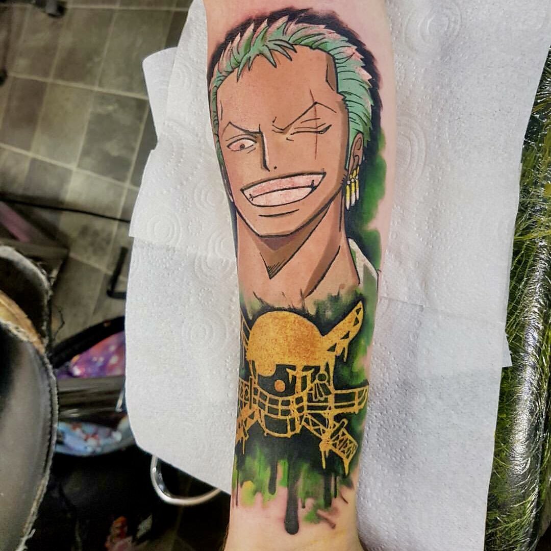 Roronoa Zoro  Zoro, One piece, Tatuagens de anime