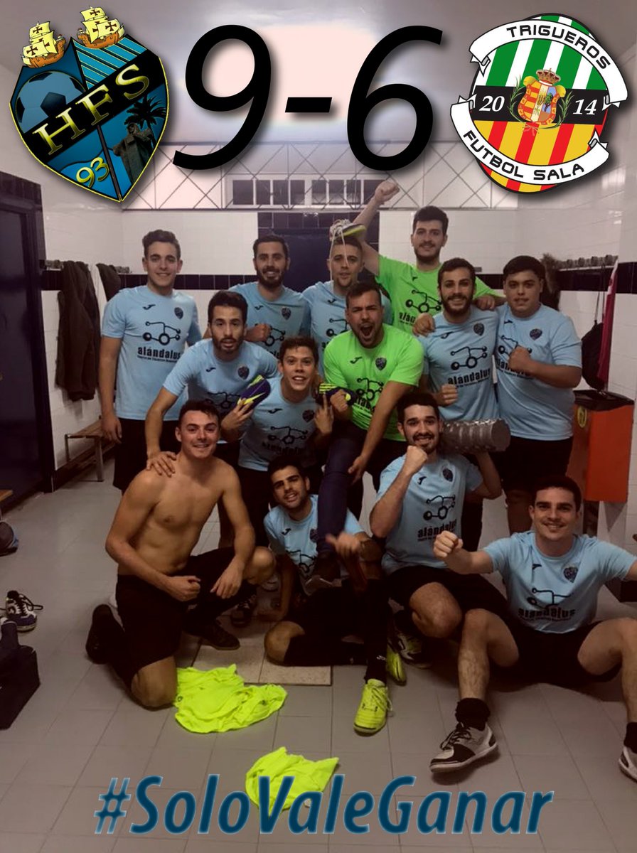 👍VICTORIA👍 Nuestro #Senior amplía su buena racha y sigue invicto en la segunda vuelta. El resultado a favor por 9️⃣- 6️⃣ 🆚 <a href="/Triguerosfutsal/">Trigueros futsal</a> nos sirvió para sumar tres puntos más y colocarnos segundos en la tabla, a la espera del resto de partidos.