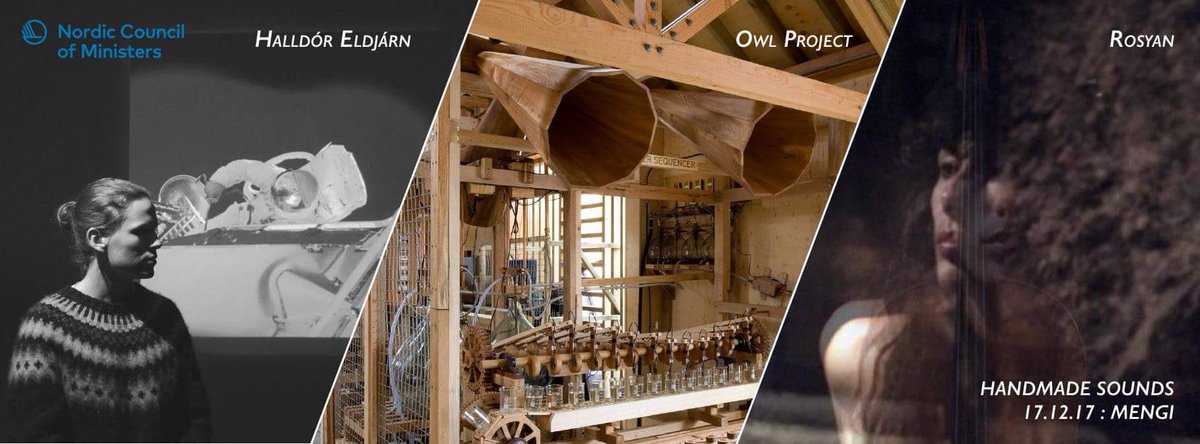 Time to finish up our multiple award winning year of 2017 with @Einkofi and one last concert in #Reykjavik. Join us on Sunday at the brilliant <a href="/Mengi_Iceland/">MENGI</a> for an evening of experimental sounds and possibly accidental mulled wine.