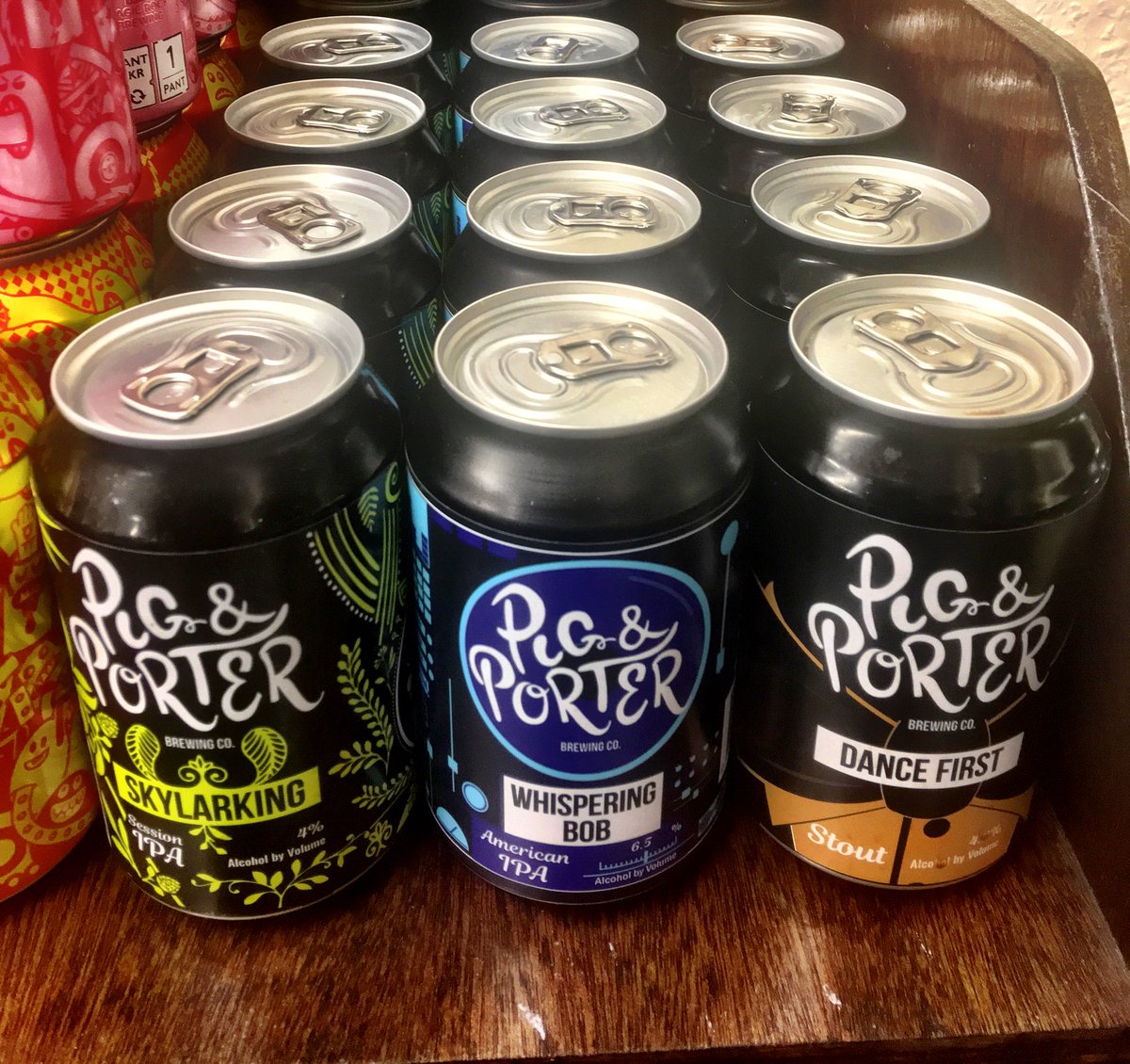 New stock in the shop this week.
By <a href="/PigAndPorter/">Pig And Porter</a>  i really enjoyed the american ipa 😋
<a href="/ThanetCAMRA/">ThanetCAMRA #PubsMatter</a> members get 10% off these new beers 🤩 
pop in and check us out ✌🏻