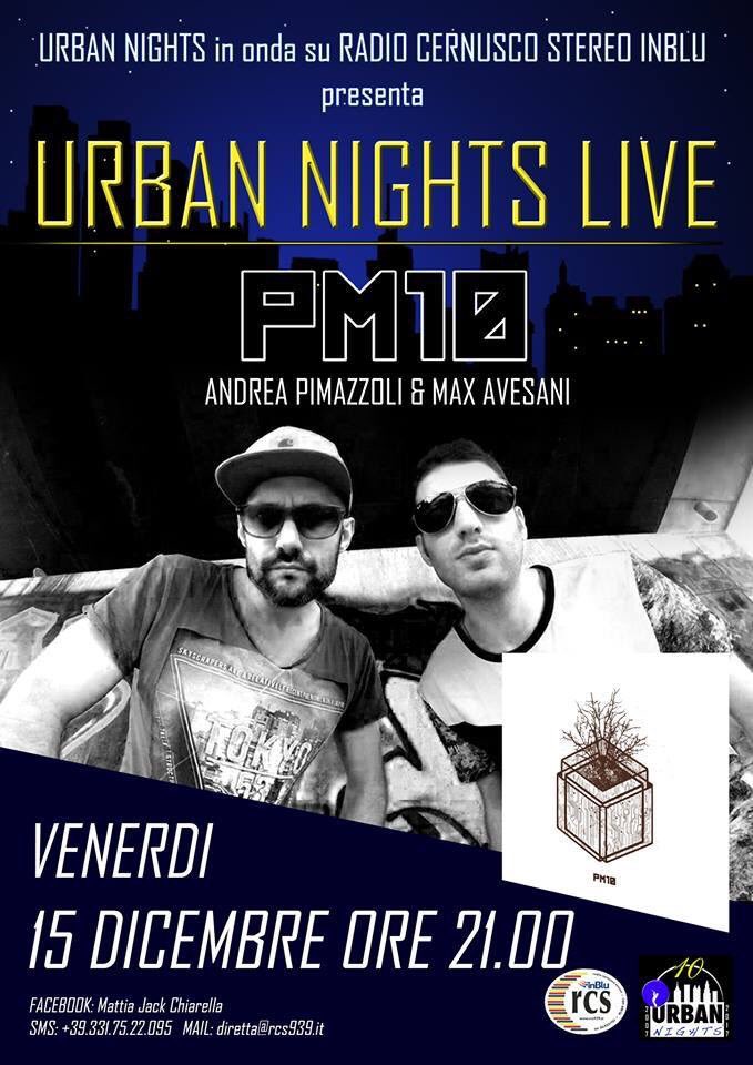 pimazzoli's tweet photo. Domani Venerdì 15 presentazione album Pm10 a milano @RadioCernusco dalle 21.00 al Urban Nights Live con Mattia Jack Chiarella ! https://t.co/WWufGqO2mt