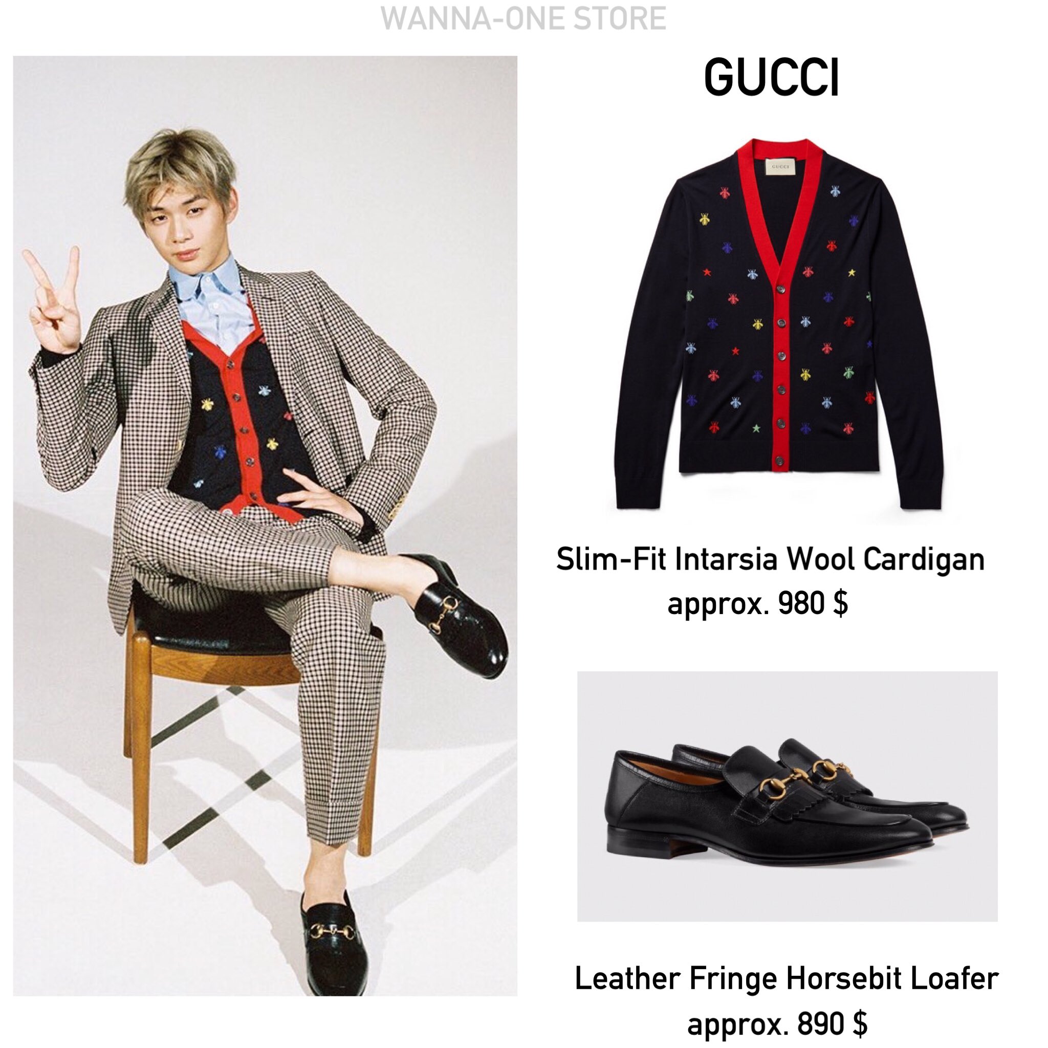 gucci leather fringe horsebit loafer