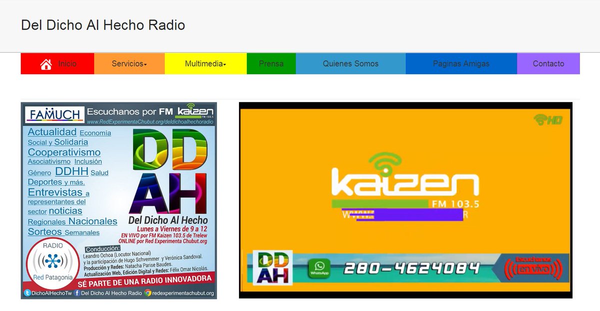 DichoAlHechoTw's tweet photo. Buenos días! Estamos en la 103.5 de Trelew y por la web en
https://t.co/h0GwIzsqUX
#AhoraEnDDAH hablamos con Julio Delgado, Pte. de #FADICCRA, Federación de Asociac. de Diarios y Comunicadores Cooperativos de la Rep. Argentina. Nos da su opinión acerca de la #ReformaTributaria. https://t.co/FTd3RfKRGi