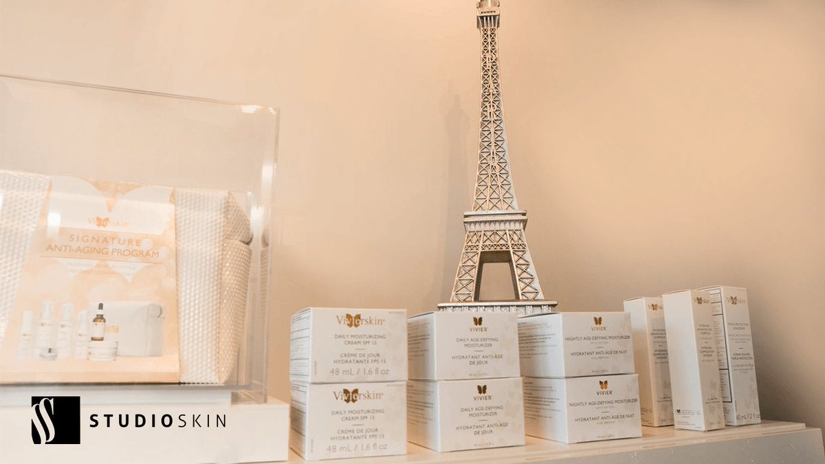 mcocosky's tweet photo. Studio Skin carries amazing products from Vivier, including Vivier Pharma, Vivier Skin Tx and Vivier Platiné. Exclusive to medical esthetics establishments - these products are among the finest in the world. Visit the Studio for details. (306) 790-1019 
https://t.co/apI5yJNj86 https://t.co/bHN7ricyhz