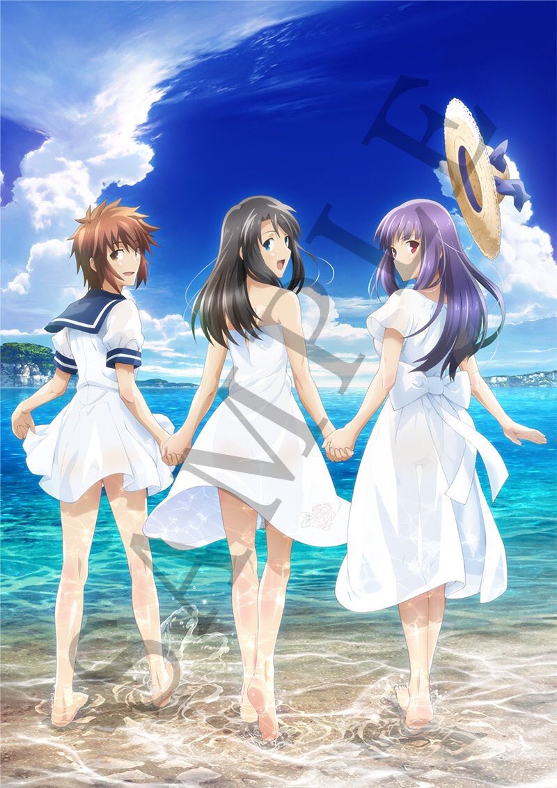 Ufotable 劇場版 空の境界 公開10周年記念 描き下ろしイラストプリモアート プリモアートは幾重ものプロセスを経て 非常に高い制度で本来の色彩を再現します 当時のメインスタッフ達による 原画の複製とも言われる精度 どうか お手元へ 額装済み 2