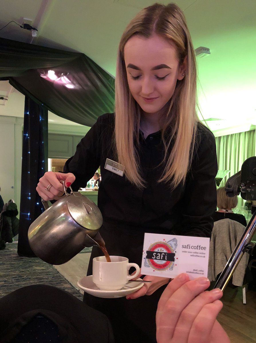 safi_coffee's tweet photo. We hope the guests at #HDMgoldenapples enjoy their Safi Coffee this afternoon 🌍☕️ https://t.co/jY8lBKXNO0 https://t.co/AM7CBr4S8b