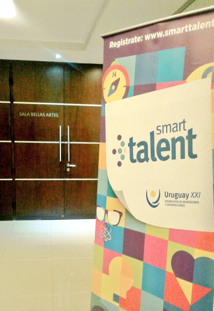 SmartTalentUY's tweet photo. ¡Estamos en las Jornadas de Inteligencia Analítica del Uruguay del @instituto_cpe! #JIAU2017 👏 https://t.co/jE0k2uB6Va
