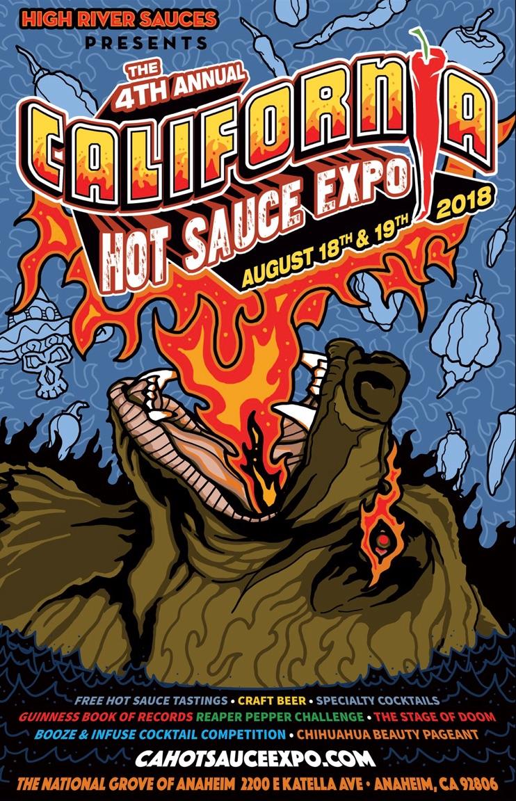 Scream For Me CA. #cahotsauceexpo