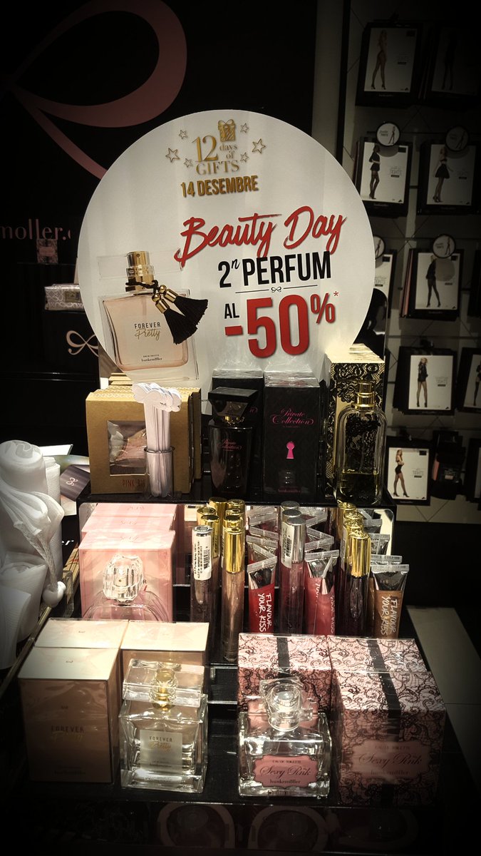 Un perfume para ti y otro para quien tu quieras! 2°perfume al 50%!! 12 Días, 12 Regalos en #hunkemollertarragona #12DaysOfGifts  <a href="/LiviaGonzalo/">Livia Gonzalo</a> <a href="/WMesbahii/">Wardaa Mesbahii</a> <a href="/TRamosDesi/">Desiree Trascastro R</a> <a href="/Trainer_HKMSP/">HKM_Trainer SP</a> <a href="/cantor_monica/">Mónica Cantor</a> <a href="/Hunkemoller/">Hunkemöller</a>
