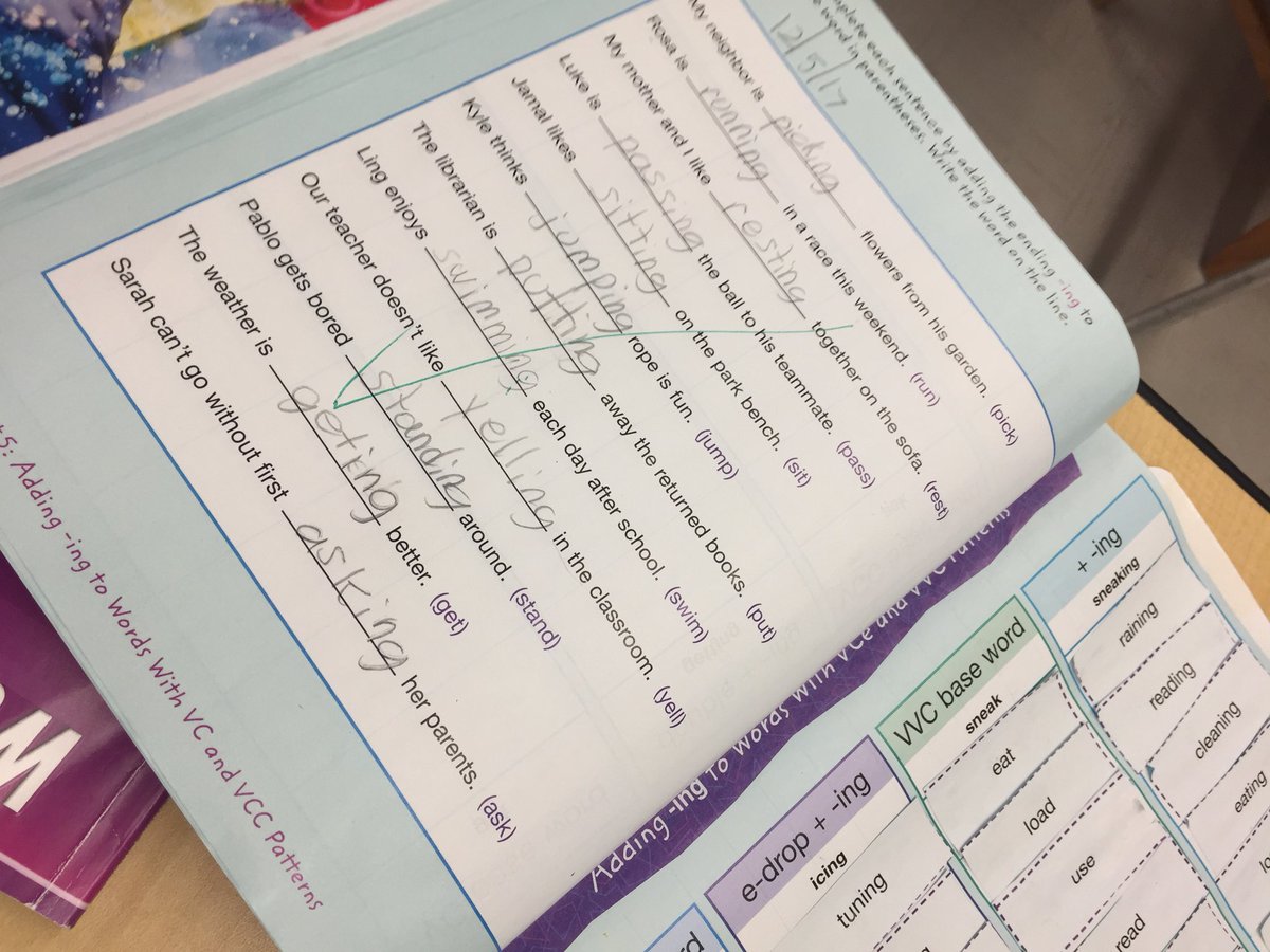 ‘Word Work’ extensions happening in 3-306. Graphing the differences.