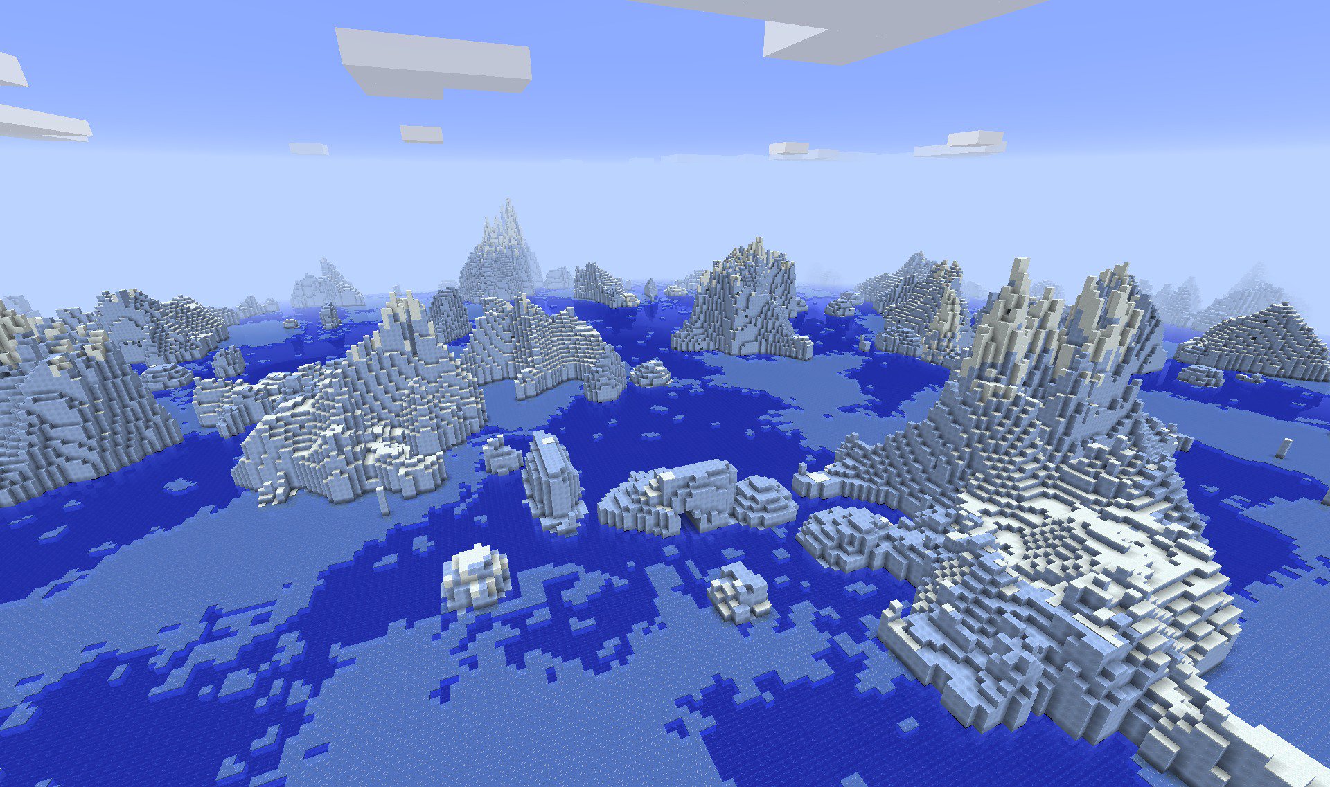 LadyAgnes on Twitter "Made the icebergs for Update