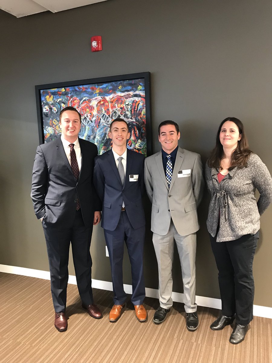 Jim_Kadlecek's tweet photo. @mountunion Sport Biz students preparing to present @Browns partnership proposals to @mountunionalum @bridgieH33 &amp; @Browns partnerships staff #RealWorld https://t.co/ipdgMEMV14